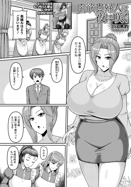 【川沼魚釣】が描く人妻・主婦漫画「肉欲貴婦人は夜に咲く（単話）（単話）」【寝取られ】